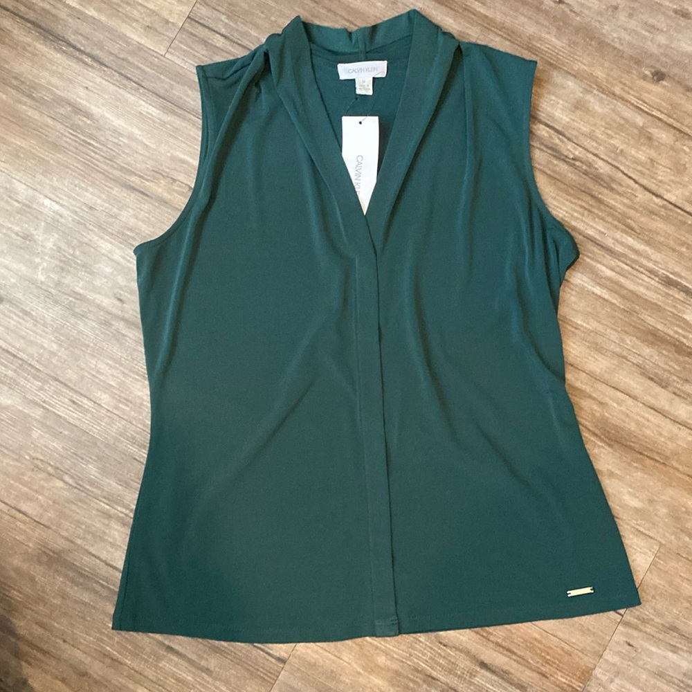 Calvin Klein green top